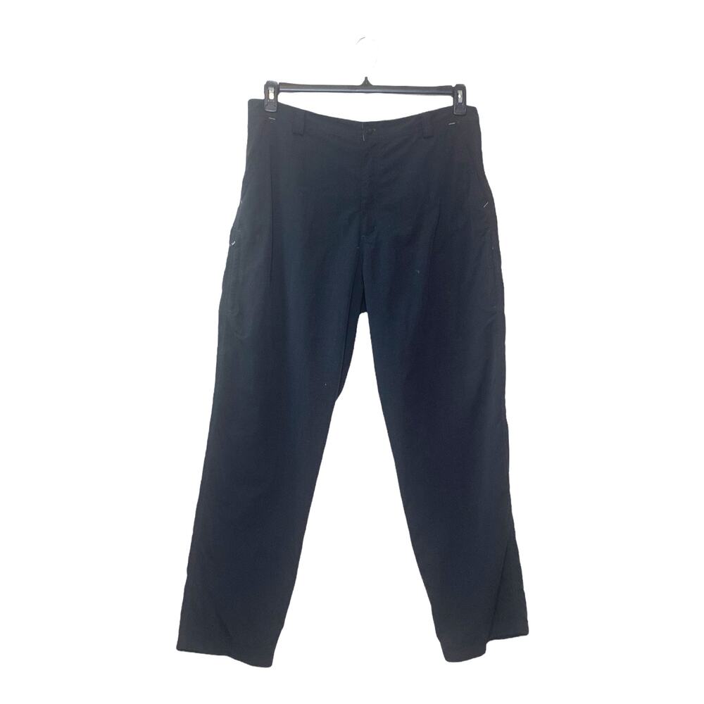 Rei men black straight leg casual pants size large